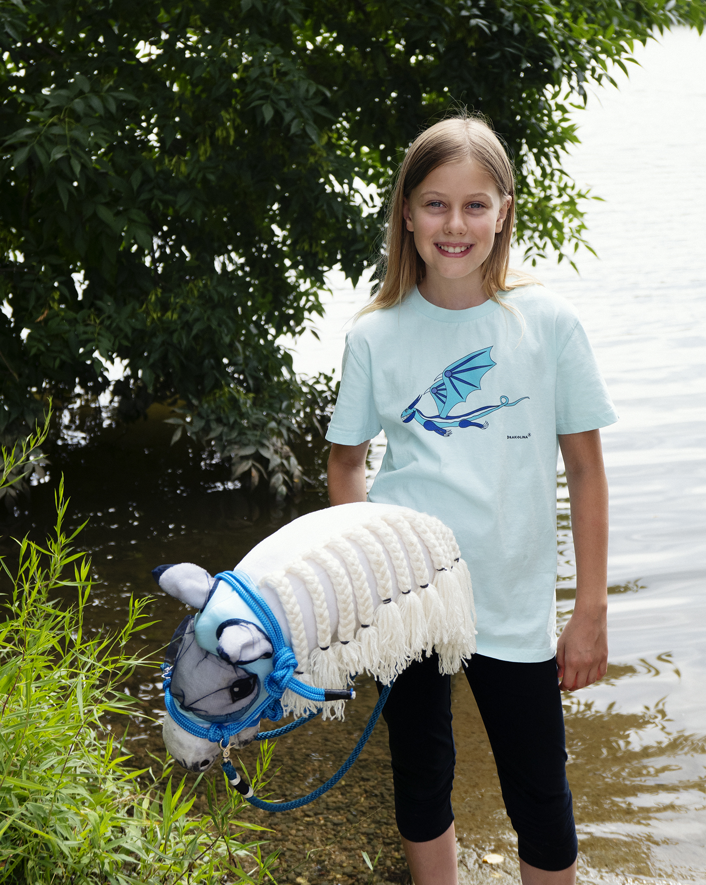 Detské tričko s krátkym rukávom Dragon Amazonit 