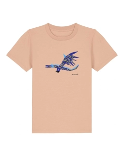 Detské tričko s krátkym rukávom Dragon Blue Electric