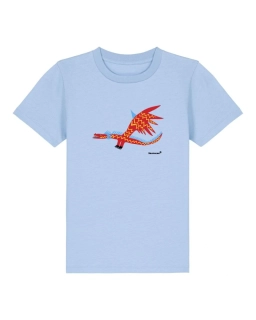 Detské tričko s krátkym rukávom Dragon Red Electric