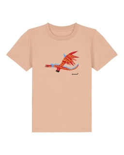 Detské tričko s krátkym rukávom Dragon Red Electric